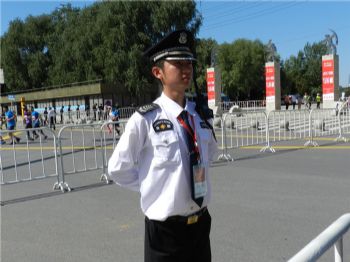 2017沈陽(yáng)馬拉松安?，F(xiàn)場(chǎng)